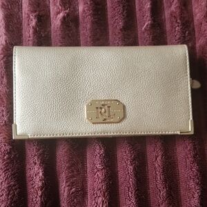 Lauren Ralph Lauren Metallic Gold Wallet